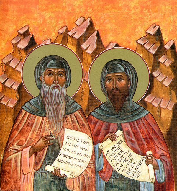 Nieustanna pamięć o Bogu, Św. Barsanufiusz i Jan z Gazy