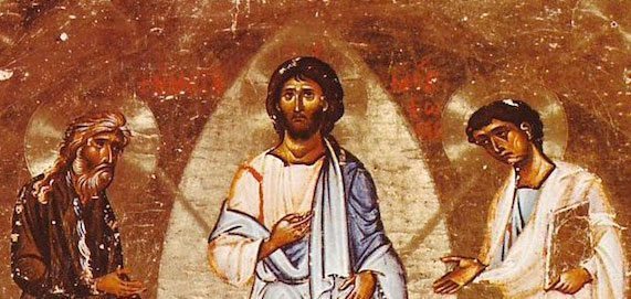 Filoteusz z Synaju (obrazek przedstawia najstarszą zachowaną ikoną Przemienienia Pańskiego (klasztor Gorejącego Krzewu (św. Katarzyny) na Synaju, XII wiek)