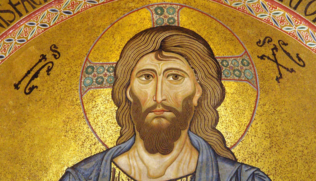 Dusza oświecona Bożym światłem, św. Niketas Stetatos (ikona Chrystusa Pantokratora – mozaika w apsydzie katedry w Cefalù)