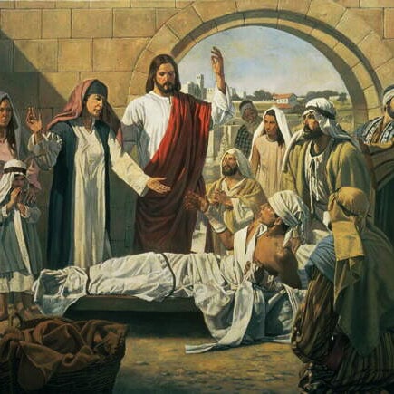 Mt 9, 1-8 Jezus uzdrawia paralityka i odpuszcza mu grzechy
